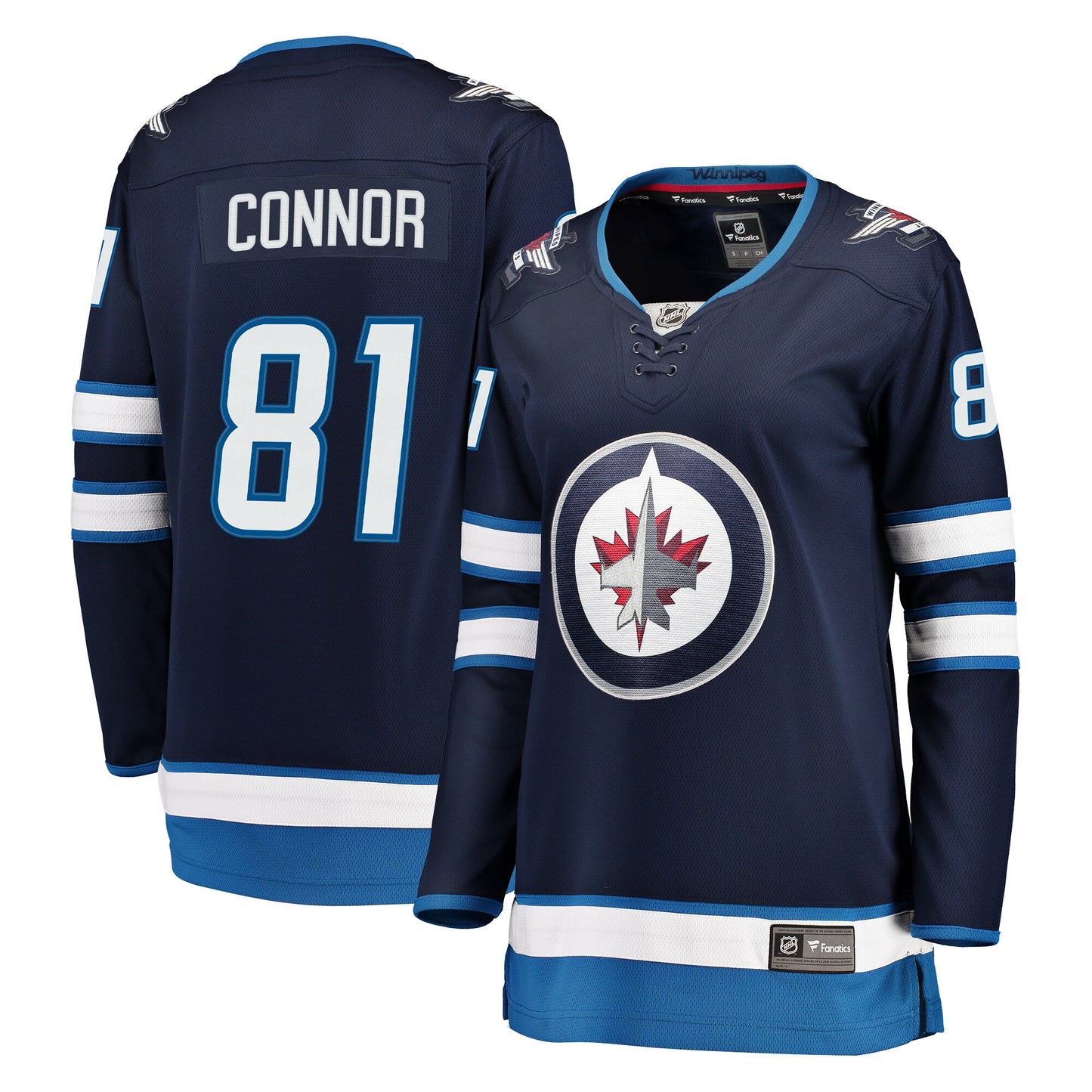 Kyle Connor Winnipeg Jets Fanatics Branded Women's Breakaway Player Jersey - Navy