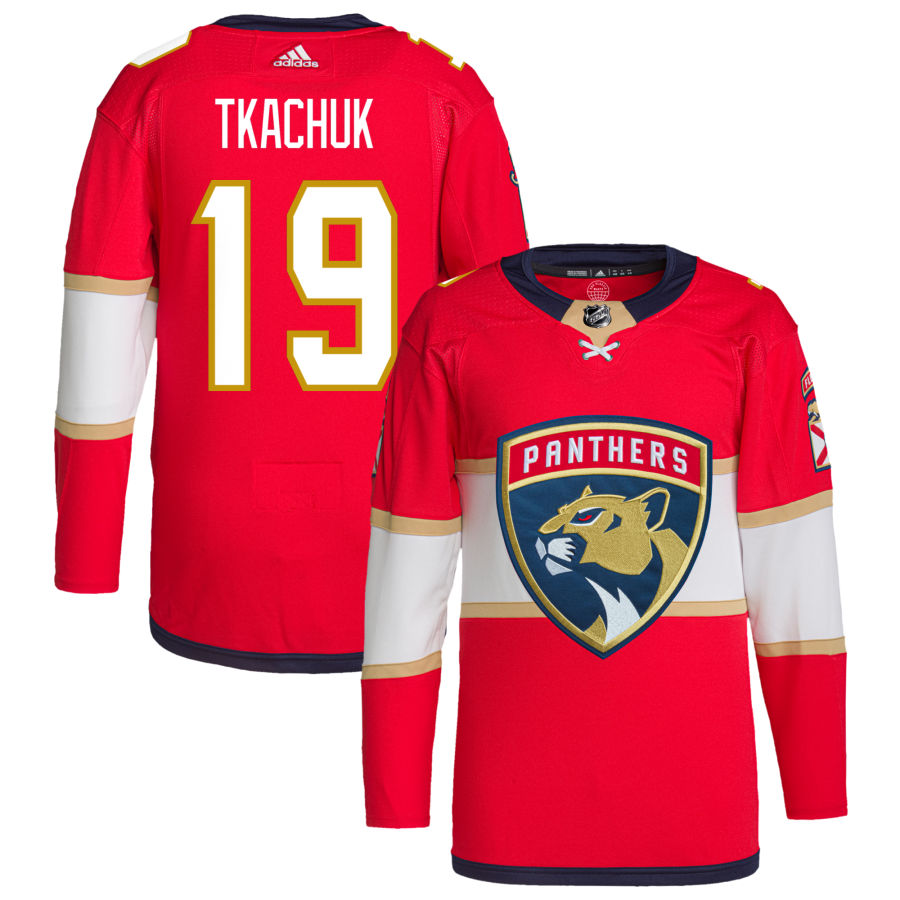 Matthew Tkachuk Florida Panthers adidas Home Primegreen Authentic Pro Jersey - Red
